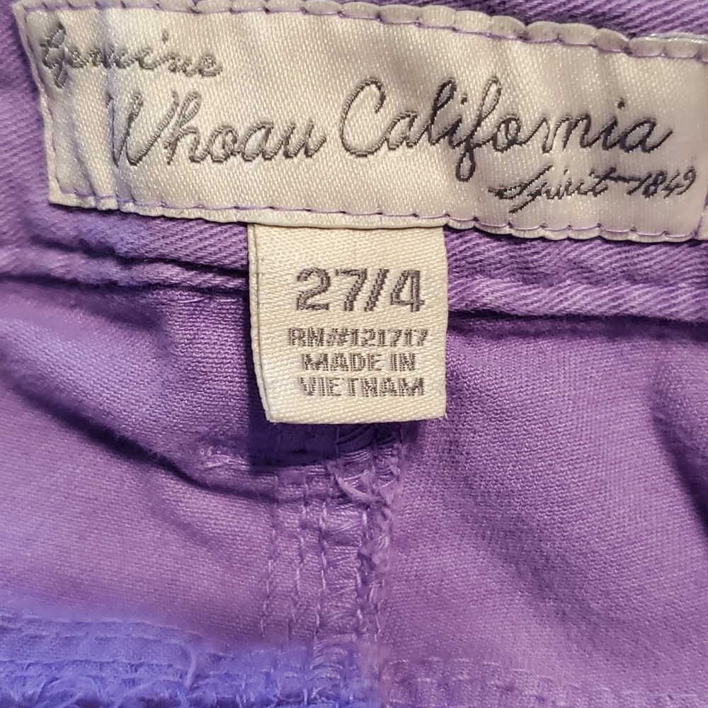 Lilac skinny jeans